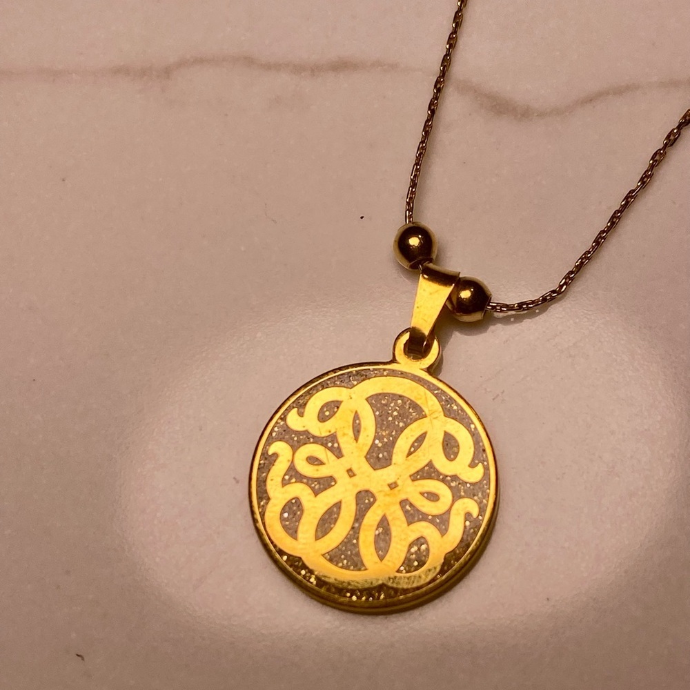 Alex and Ani Path of Life Gold Necklace